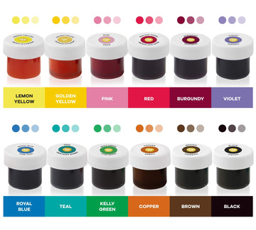 Wilton Icing, 12-Count Gel-Based Food Color, 0.5 Ounce (Pack of 12), Assorted