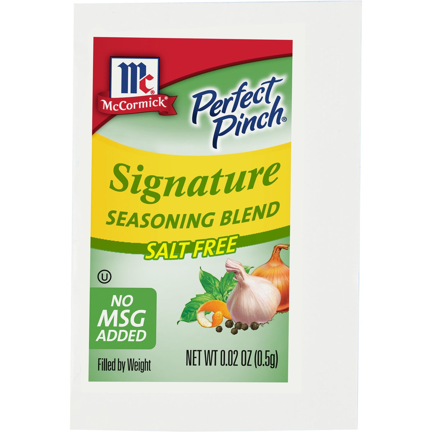McCormick Perfect Pinch Signature Seasoning Packets, 500 count - 500 Count Packets of Signature Seasoning Blend Made With 14 All