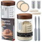 Sourdough Starter Kit,34oz Sourdough Starter Jar Glass with Sourdough Recipes Cookbook.Sourdough Bread Baking Supplies with Ther