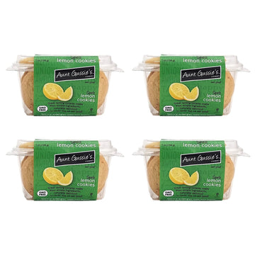 Aunt Gussie'S - Spelt Sugar Free Lemon Cookies - 4 Pack