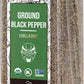 Soeos Ground Black Pepper, Non-Gmo, Freshly Peppercorn Powder Bulk, Packed To Keep Peppers Fresh, Ready To Use Peppercorns For Refill, 18 Oz (510G), Organic