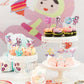 40 Pcs Astronaut Cupcake Toppers - Space Girl, Star, Rocket, Planet, Earth, Cake Decorations For Space Theme Gender Reveal Baby