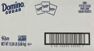 Domino Sugar Packets, 0.1 Ounce (Pack Of 2000)