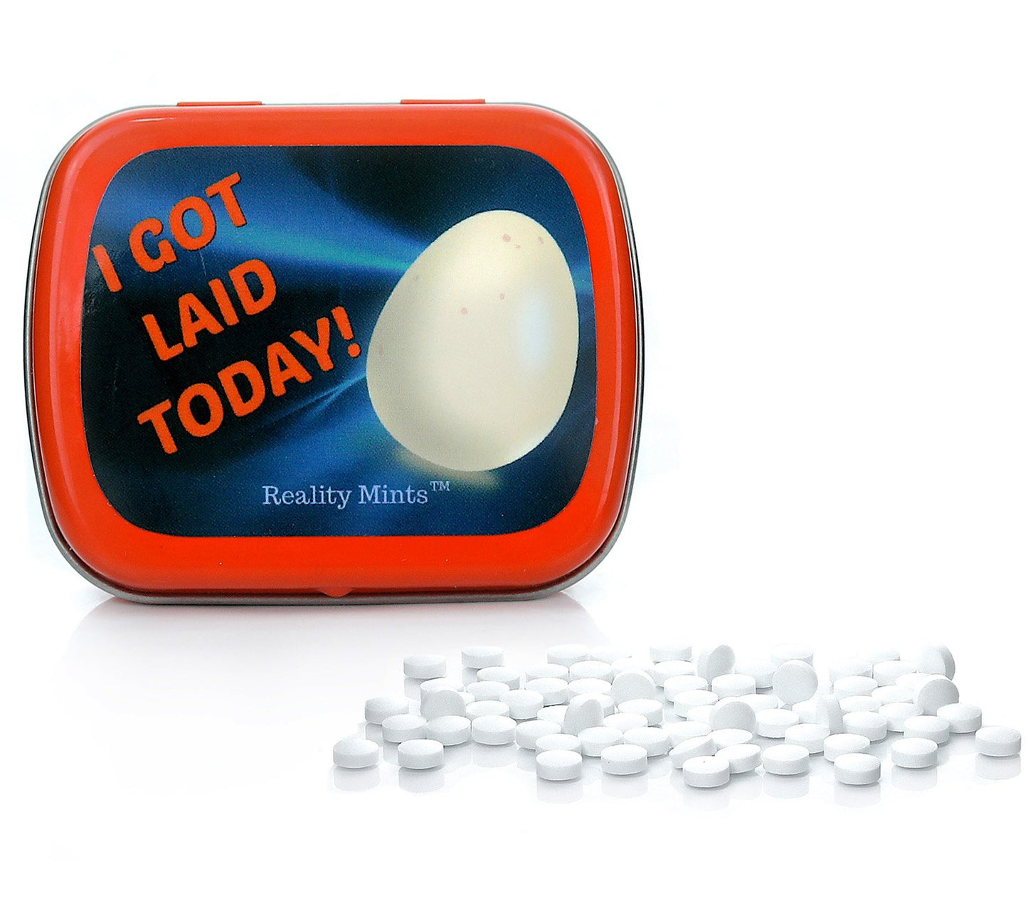 I Got Laid Today Mints - Easter Egg Design Mint Tin - Novelty Candy For Men - Wintergreen Breath Mints, Sugar-Free, Easter Baske