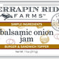 Terrapin Ridge Farms Balsamic Onion Jam, Vegan & Gluten Free, 11 oz Jar