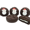 Philadelphia Candies Dark Chocolate Covered OREO® Cookies, Christmas Santa, 8 Ounce