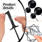 Yulejo 38 Pieces Ball Cake Decorations Set, Acrylic Cupcake Picks, Number 0-9, Black, Model Yulejo-Cake Topper-08