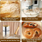 BRIRILINE Pro Sourdough Bread Starter Kit - 34 oz Jar, 5 Unique Features, Baking Supplies