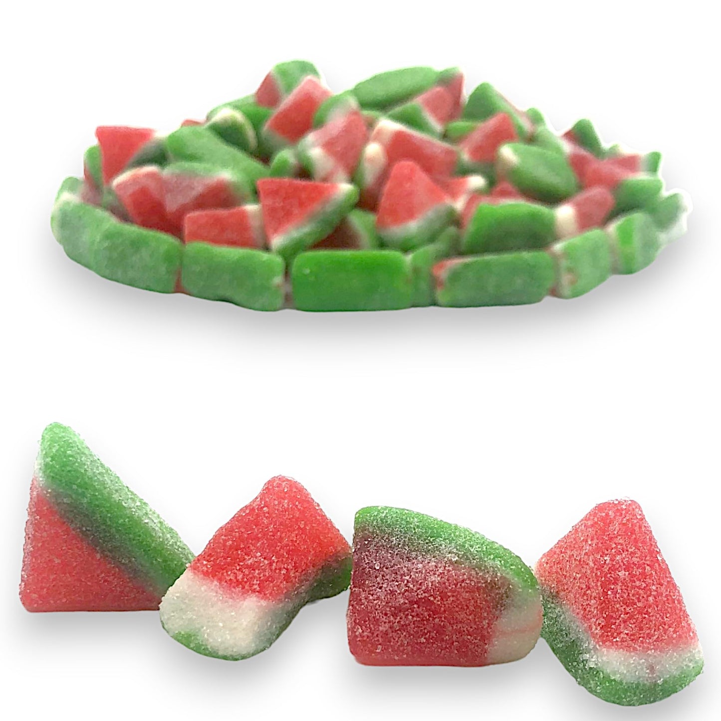 Premium Watermelon Gummy Candy- 1.5 Lbs Delicious And Chewy Watermelon Gummies Shaped As Watermelon Slices For A Fun And Flavorf