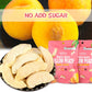 Onetang Freeze-Dried Fruit Yellow Peach Chips, 9 Pack Single-Serve Pack, Non Gmo, Kosher, No Add Sugar, Gluten Free, Vegan, Holiday Gifts, Healthy Snack 0.35 Ounce