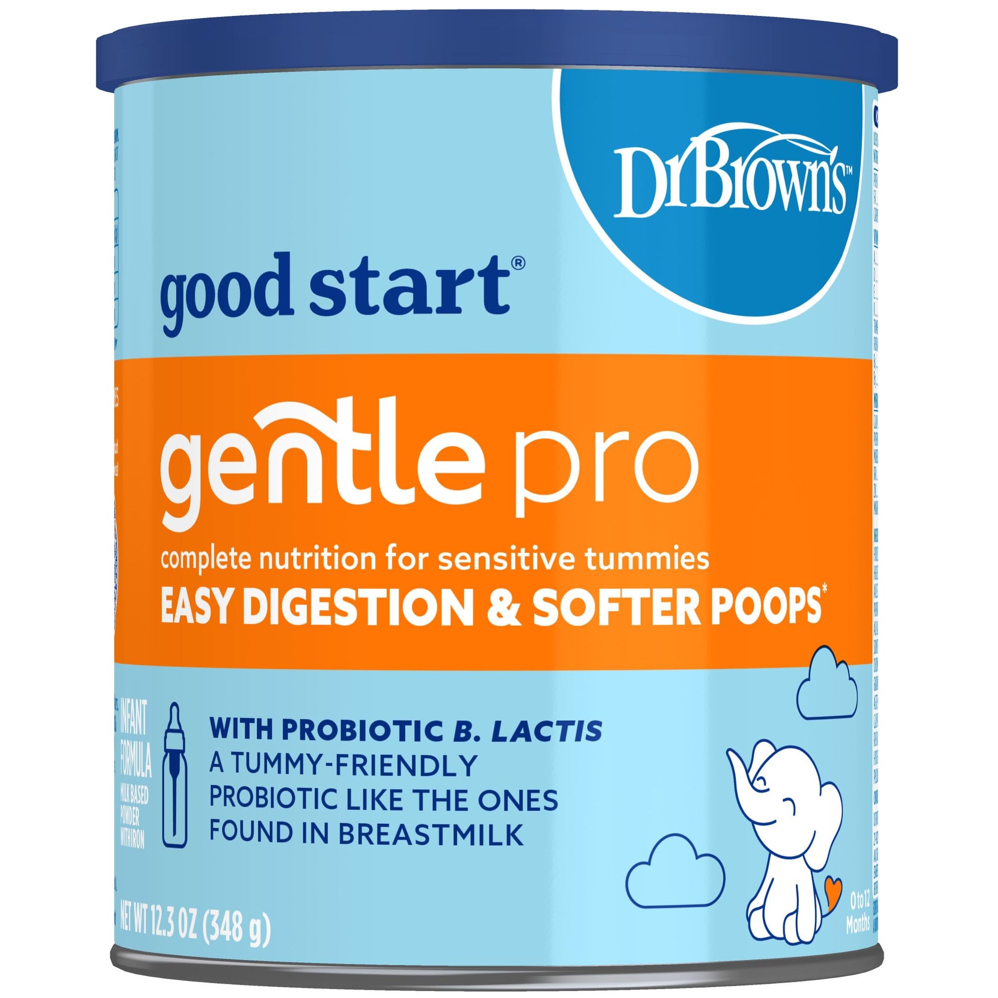 Good Start | Dr. Browns Gentle Pro, Baby Formula Powder, For Sensitive Tummies, Easy Digestion And Softer Poops, Infant Formula With Probiotics, Dha, Non-Gmo