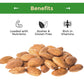 Sincerely Nuts Natural Raw Whole Almonds, Unsalted, No Shell Healthy Low Sodium Snack Plant Protein Kosher, Vegan, Gluten Free B