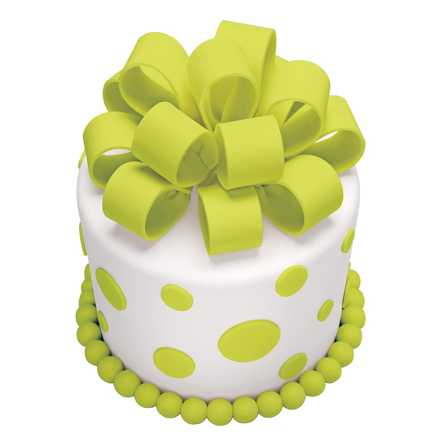 Satin Ice Bright Green Fondant, Vanilla, 4.4 Ounces