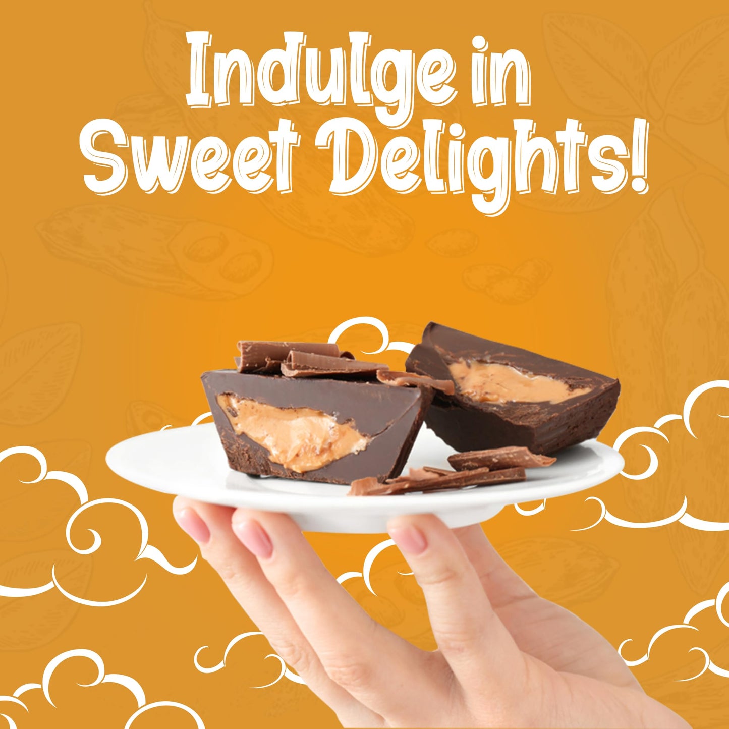 Missy Js Organic Peanut Butter Carob Cups, Vegan, Gluten-Free, 9 Oz (3 Pack)