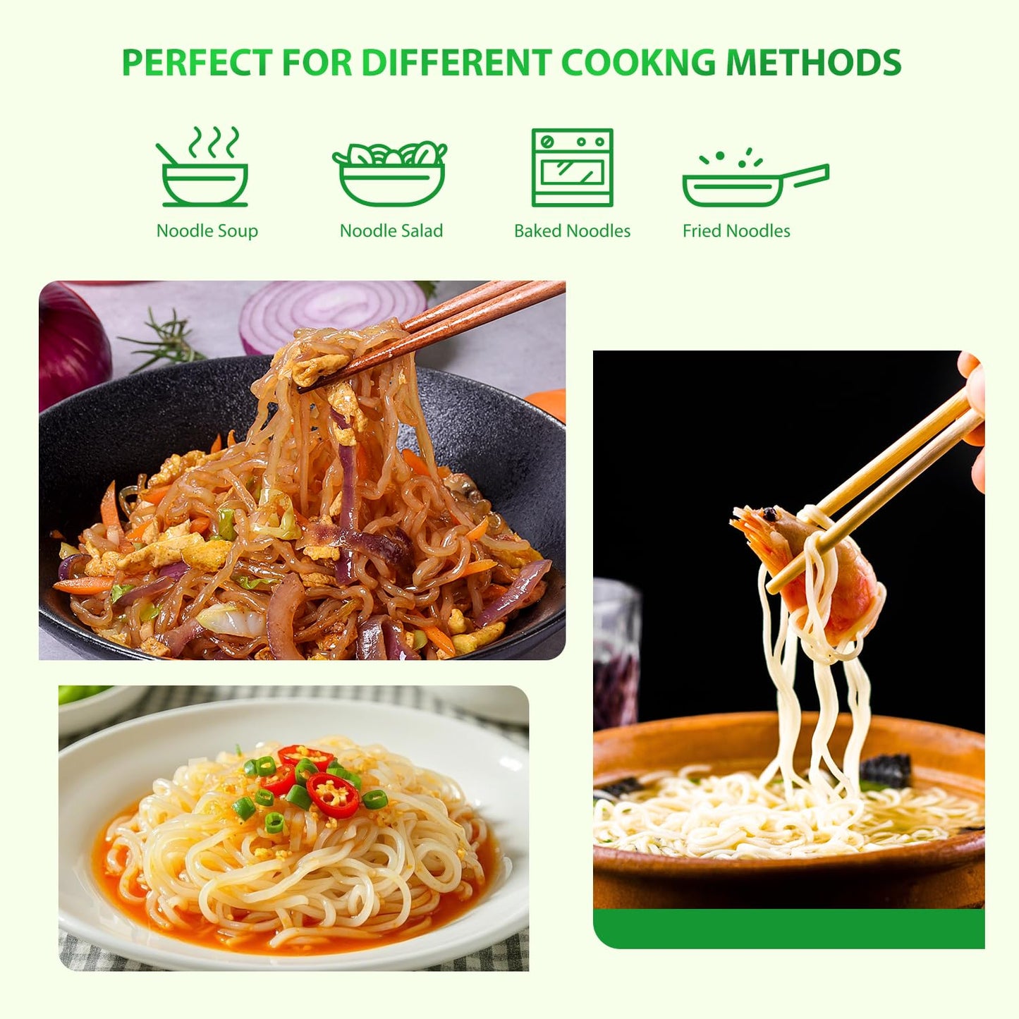 Soeos Konjac Noodles, Spaghetti Pasta, Low Calorie, Low Carb, Keto And Paleo Friendly Shirataki Noodle, Gluten-Free, Fat Free, S