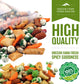 Oregon Farm Fresh Snacks Wasabi Peas & Rice Crackers Mix - Locally Sourced and Freshly Made Asian Snacks with Wasabi Almonds, Pe