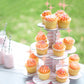 Keaziu Star Cupcake Toppers, 30PCS Rose Gold Twinkle Star Picks for Engagement, Bridal, Baby Shower, Birthday Party Decorations