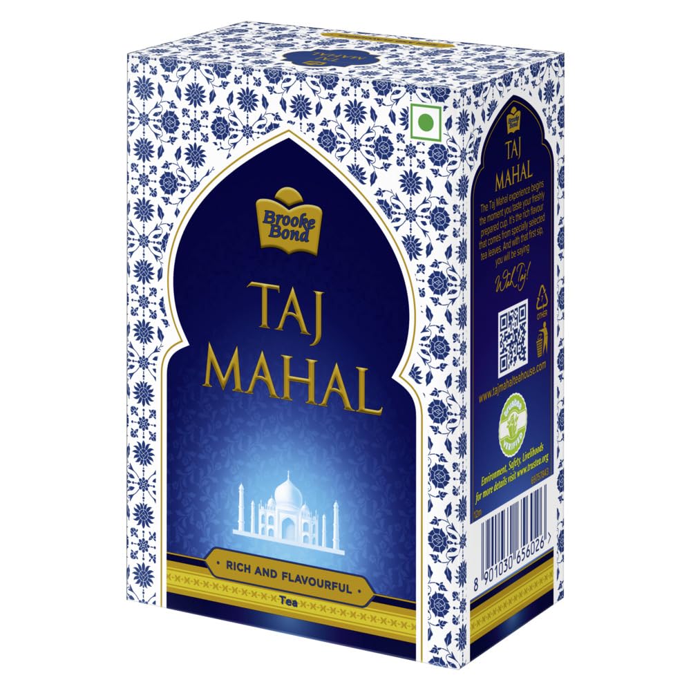 Brooke Bond Taj Mahal Tea, Unique,Rich Flavor, 100 Grams