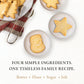 Walkers Shortbread Assorted Festive Shaped Cookies, All-Butter Shortbread Cookies, 6.2 Oz (Pack of 4)
