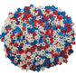Homankit Patriotic Sprinkles Fourth Of July Red White And Blue Edible Star Sprinkles For Baking Cake Cupcake Toppers Cookie Donu