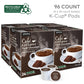 Cafe Escapes 6802Ct Dark Chocolate Hot Cocoa K-Cups, 24/Box, 4 Box/Carton