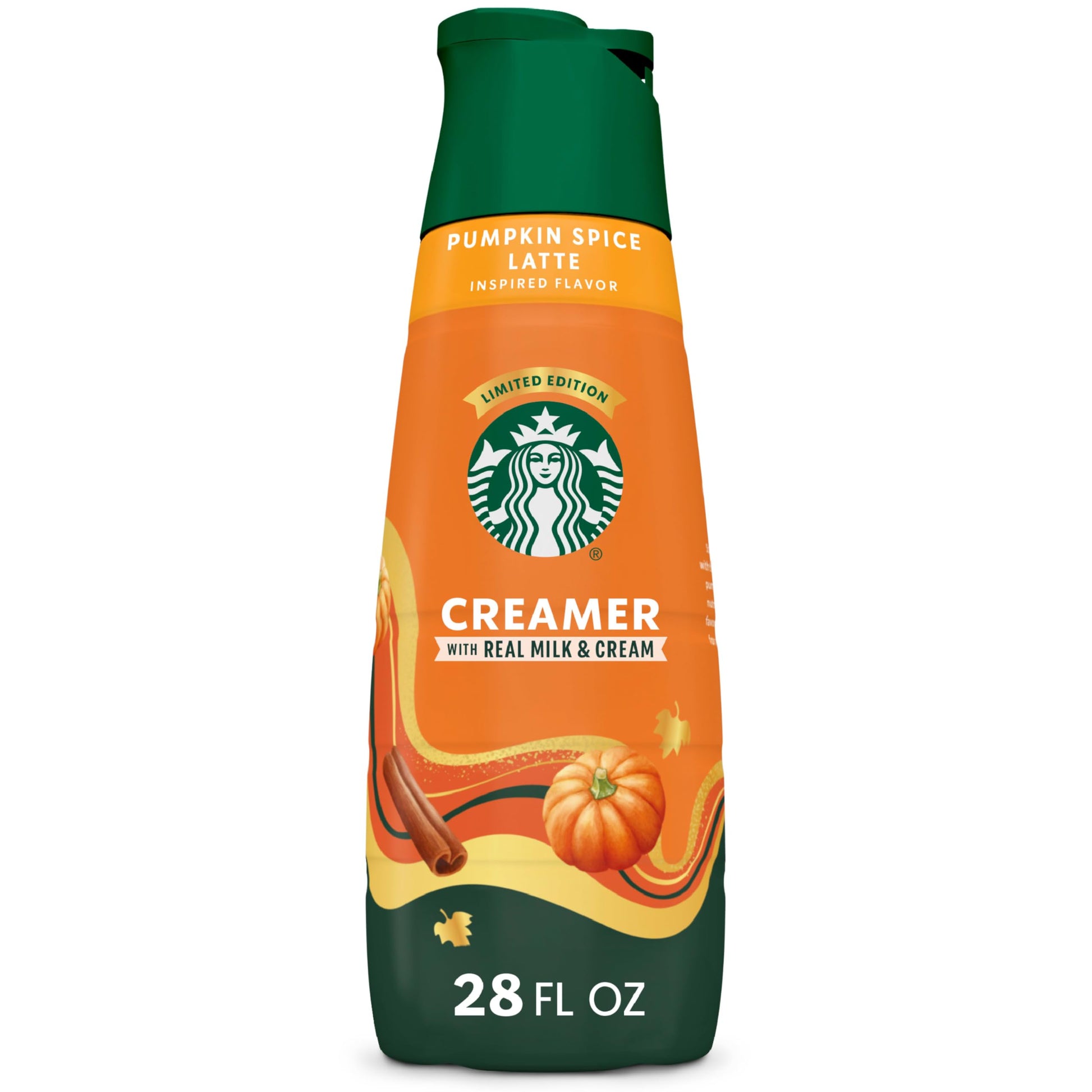 Starbucks Pumpkin Spice Latte Coffee Creamer, 28 Fl Oz