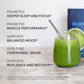 Blueprint Bryan Johnson Matcha Powder - Ceremonial Grade Japanese Matcha - Green Tea for Energy & Focus - Natural Caffeine  Antioxidant-Rich - 30mg L-Theanine- 30 Servings