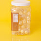 Papa'S Puffs Banana Pudding Flavored Pure Sugar Candy - Individually Wrapped In Resealable Tub - Fat-Free, Gluten-Free, Choleste