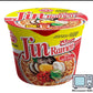 Ottogi Jin Ramen Spicy, Korean Style Instant Noodle, Rich Spicy Flavor, Instant Cup Bowl Ramen, Best Tasting Ramyun, Traditional Gourmet Taste [6 Bowl] (110Gx6)-1 Box
