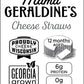 Mama Geraldines Chipotle Cheese Straws - Spicy Baked Snacks - 4.5 oz Box (1 Pack)
