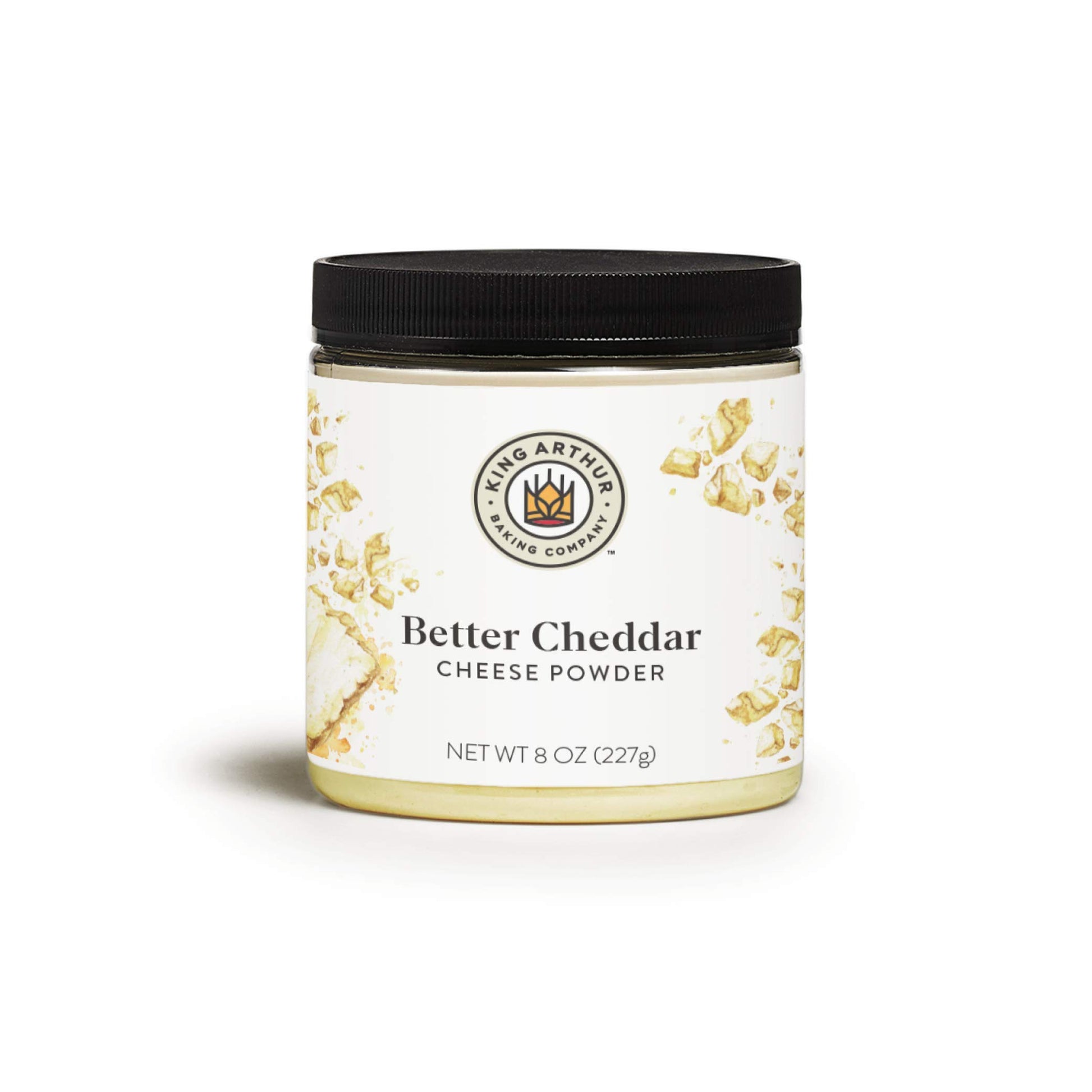 King Arthur Better Cheddar Cheese Powder: enhanced Sharp Cheddar Flavor for Popcorn  Pasta  and More - Versatile Cooking Ingredient in 8 oz Reusable Jar - Elevate Your Dishes with Rich  Authentic Taste
