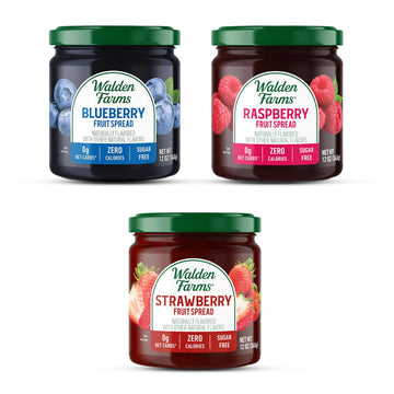 Walden Farms Spreads (12 Fl Oz (Pack of 3), Blueberry Fruit)