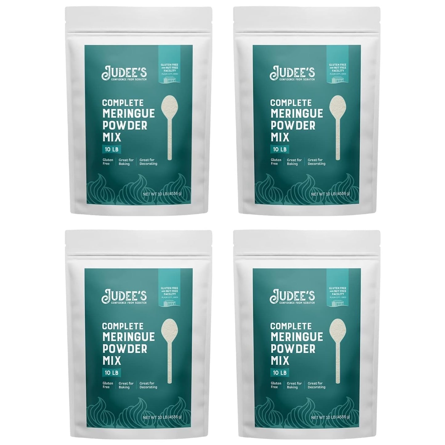 Judee'S Gluten Free Meringue Powder Mix 40Lb - No Preservatives, Non-Gmo Gluten-Free & Nut-Free - Made In Usa - Make Meringue Co