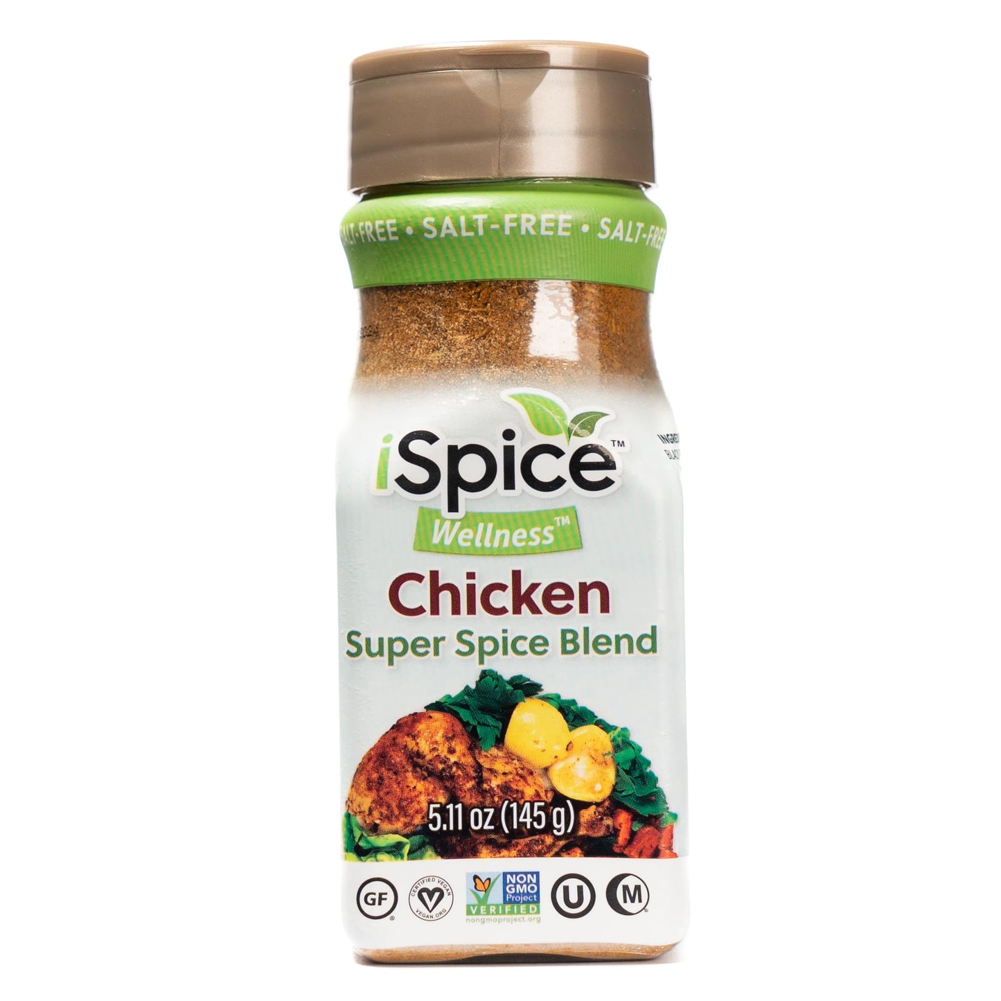 iSpice Chicken Super Spice Blend - Salt-Free, Sugar-Free, 100% Fat Free, 5.11 Ounce
