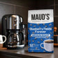 Maud'S Blueberry Flavored Medium Roast Ground Coffee, 1 Bag, (20Oz), 100% Arabica Coffee, 52 Servings