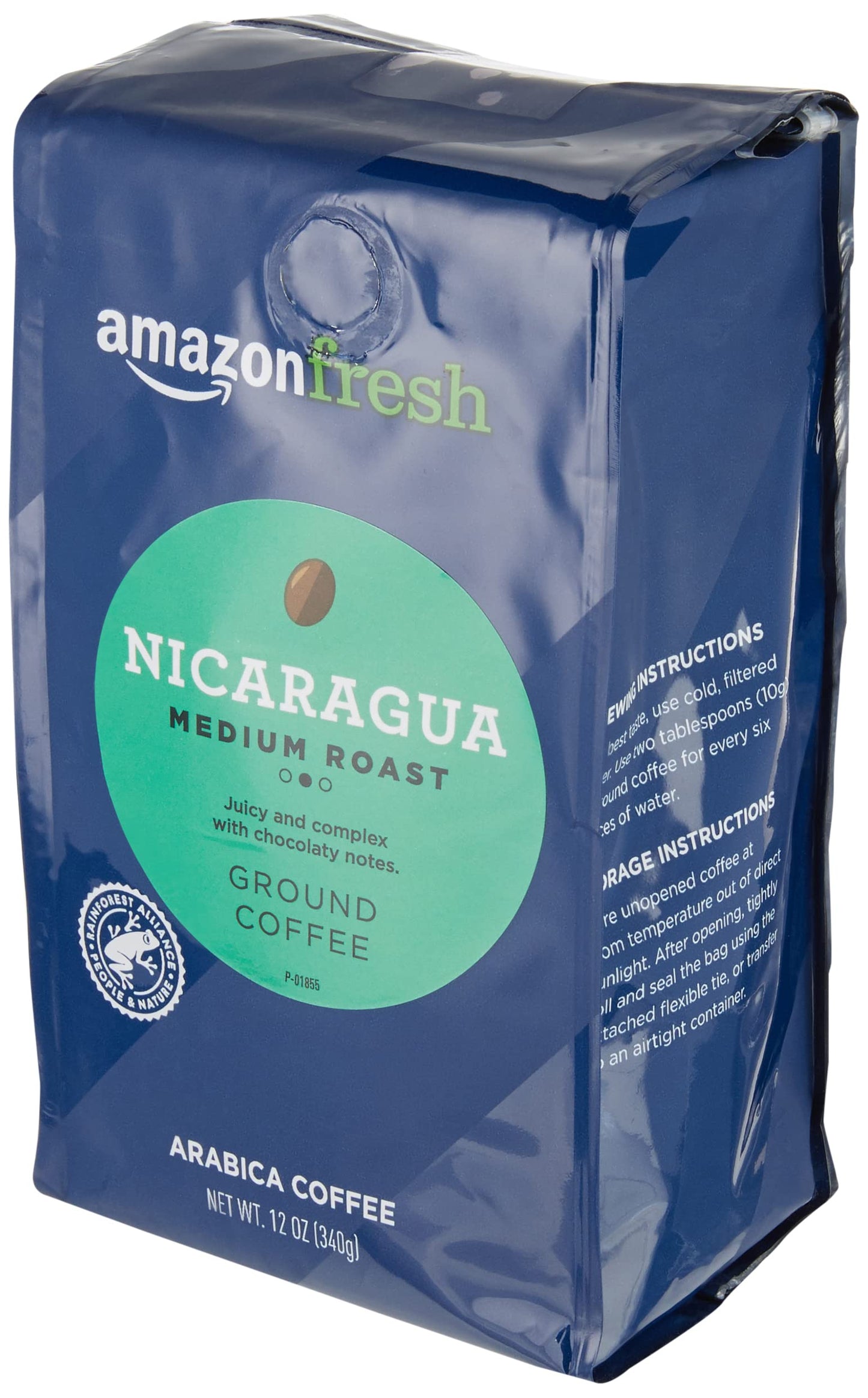 large online retailer Fresh Ground Coffee, Medium Roast, 12 Ounce, Pack of 1