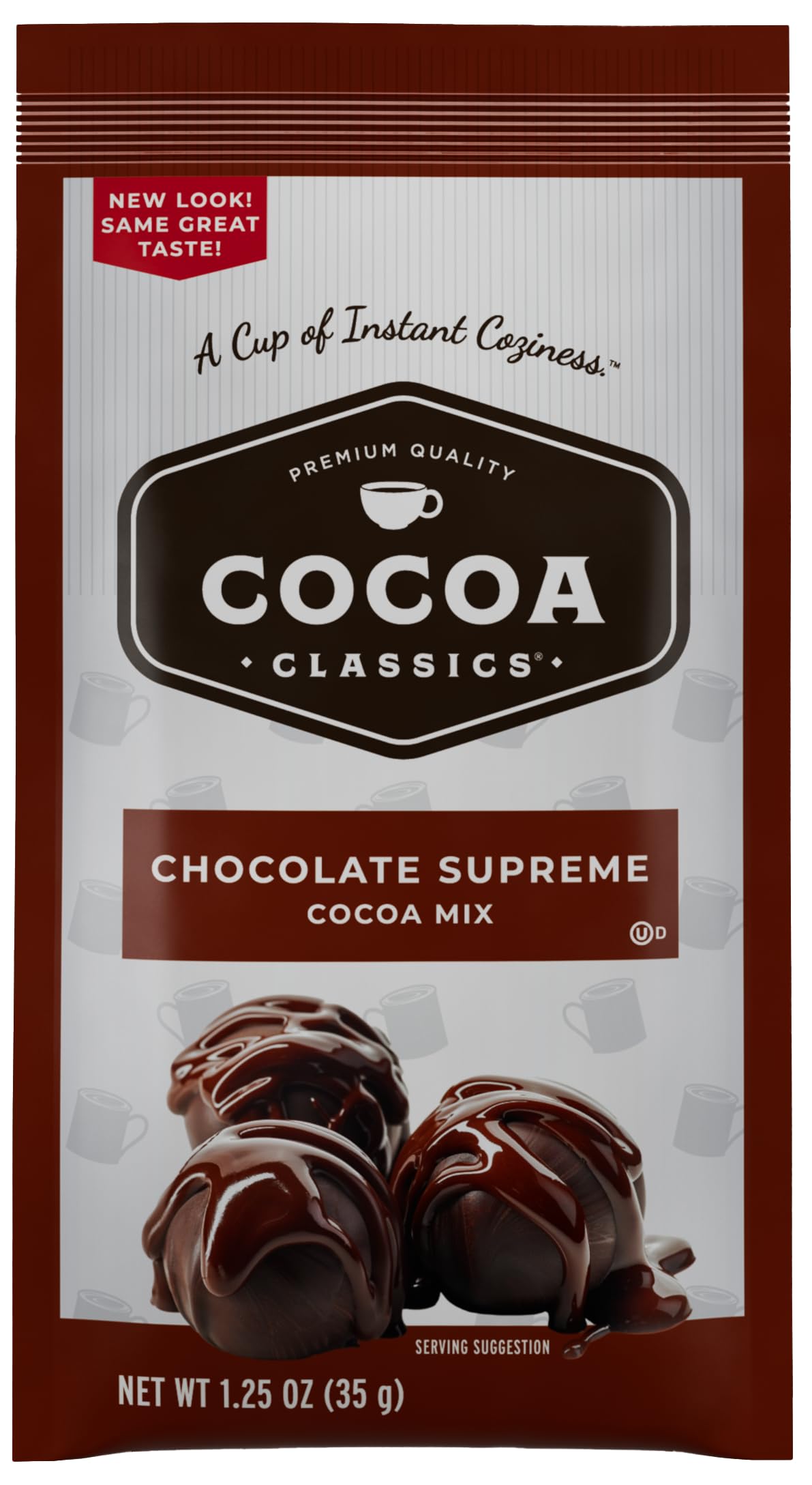 Cocoa Classics Variety Pack: Cocoa Mix, Chocolate Supreme, Arctic White, Salted Caramel Hot Chocolate Made With Nonfat Milk, Jus