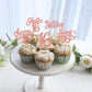 Keaziu 25 Pack Holy Shit You Are 16Th Cupcake Toppers Sweet Sixteen 16 Happy 16 Cupcake Picks For 16Th Birthday Wedding Annivers