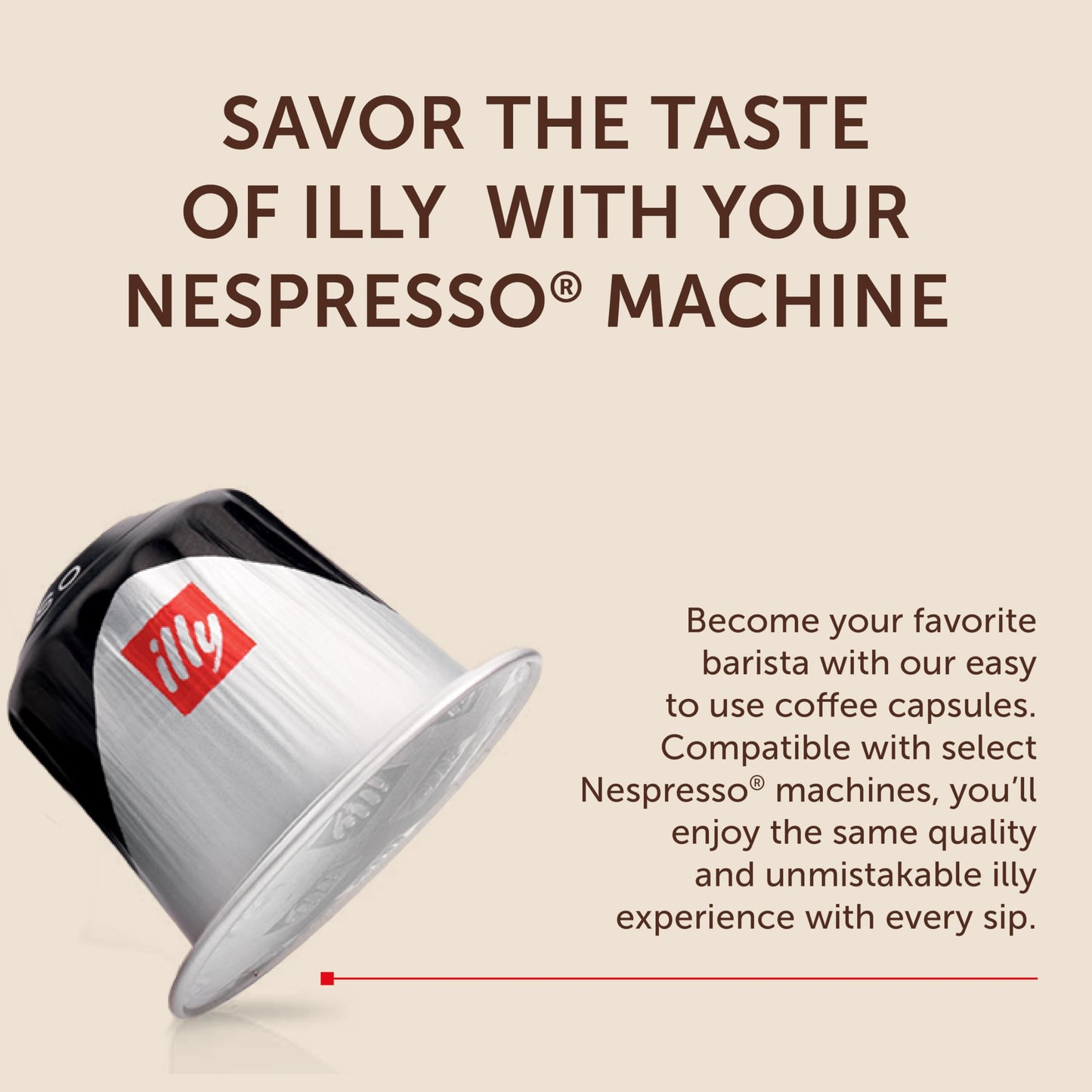 Illy Aluminum Espresso compact pieces for Nespresso - Classico, Forte, Intenso, Decaf, Classico Lungo - 10 Count (Pack of 10)