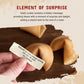 52Usa Fortune Cookies, Approx. 350Pcs, Vanilla Flavor, Fortune Cookies Individually Wrapped Bulk, Fresh Cookies 56Oz