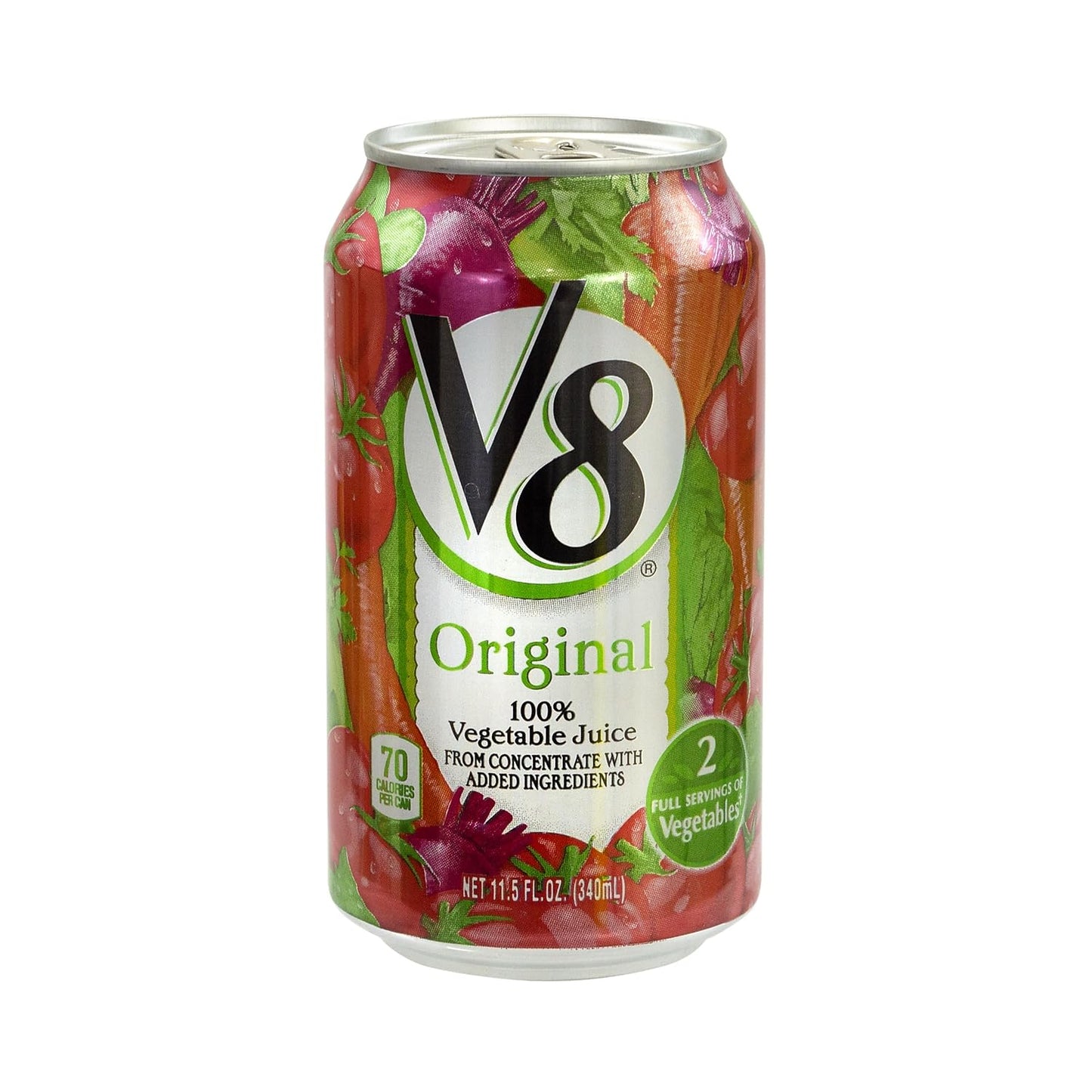 V8 100% Vegetable Juice, 11.5 Ounce (28 Cans)