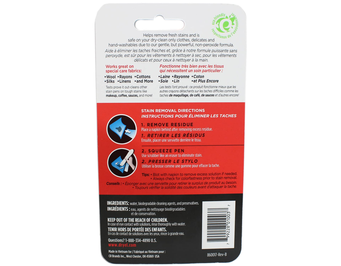Dryel On The Go Stain Pen (Pack Of 2) - New Look!