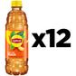 Lipton Peach Iced Tea, 16.9 Fl Oz Bottles, Refreshing Iced Tea, Pack of 12, Perfect for Hydration and Enjoyment