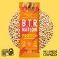B.T.R. Vegan Keto Protein Bars - Peanut Butter Crunch, 6 Pack, Low Carb, GF, High Fiber, Sugar Alcohols Free