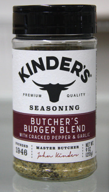 Kinde Butcher's Burger Blend Seasoning 9 OZ