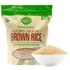 Wellsley Farms Organic Long-Grain Brown Rice | USDA Certified, Kosher, GMO-Free | Quick-Cooking, Nutty Flavor, and Versatile for