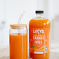 Lucys Family Owned - American Carrots Organic 99% Pure Carrot Juice, 34 Oz. Glass Bottle (Made From Fresh Pressed)