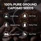 Tattvas Herbs Cafe Capomo Coffee Alternative, Hazelnut Dark Roast, 11 oz, Caffeine & Acid Free