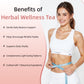 Gluvelessia GLP-1 Detox Tea - 30 Count, Plant-Based Ingredients, No Sugar, Supports Balanced Eating