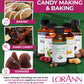 Lorann Oils Super Strength Flavoring , Used For Candy Making, Flavoring Extracts, Baking, Hard Candy, & Flavor Oils - Bold, Natu